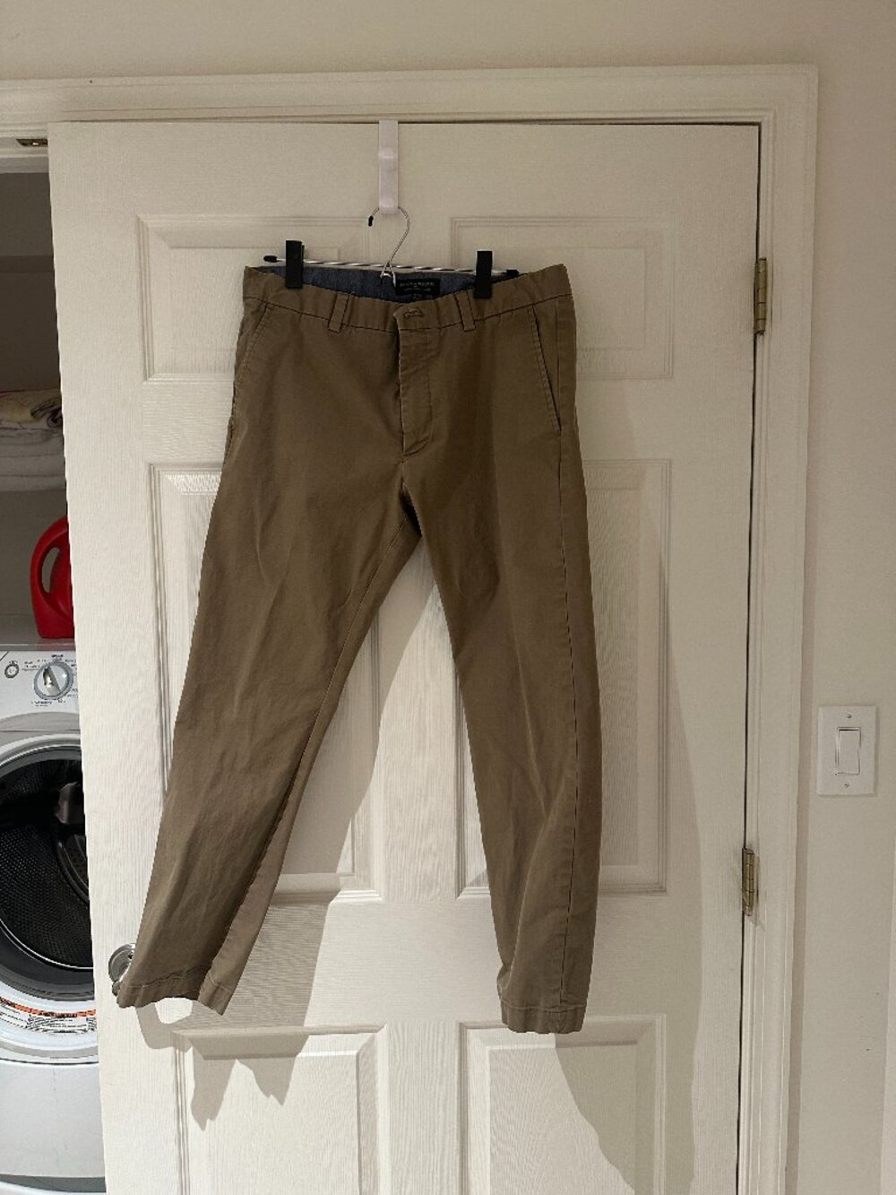 Banana Republic Fulton Skinny Chino Pants Men’s 34x30 Khaki